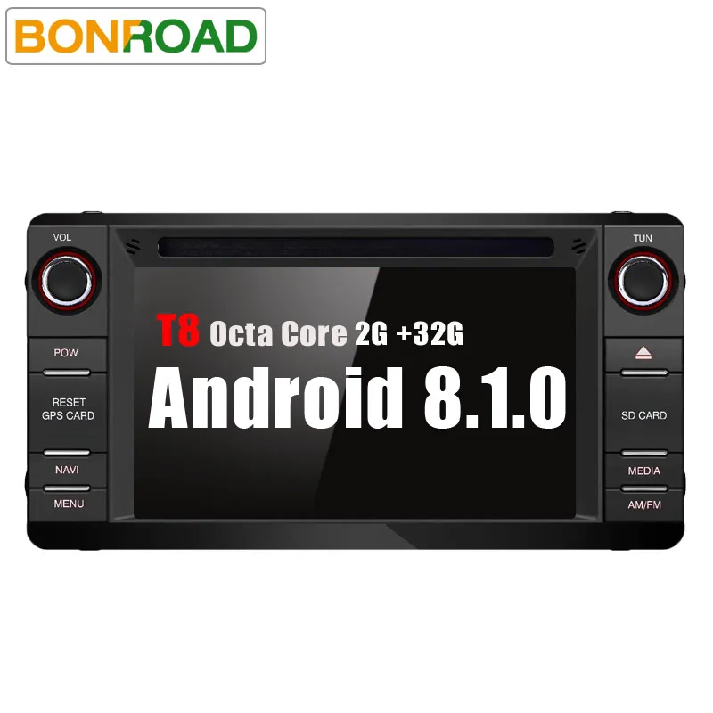 

Bonroad Android 8.1.0 Car DVD Multimedia Player For Mitsubishi Outlander 2013-15 GPS Navigation Stereo Audio Player RDS/DAB