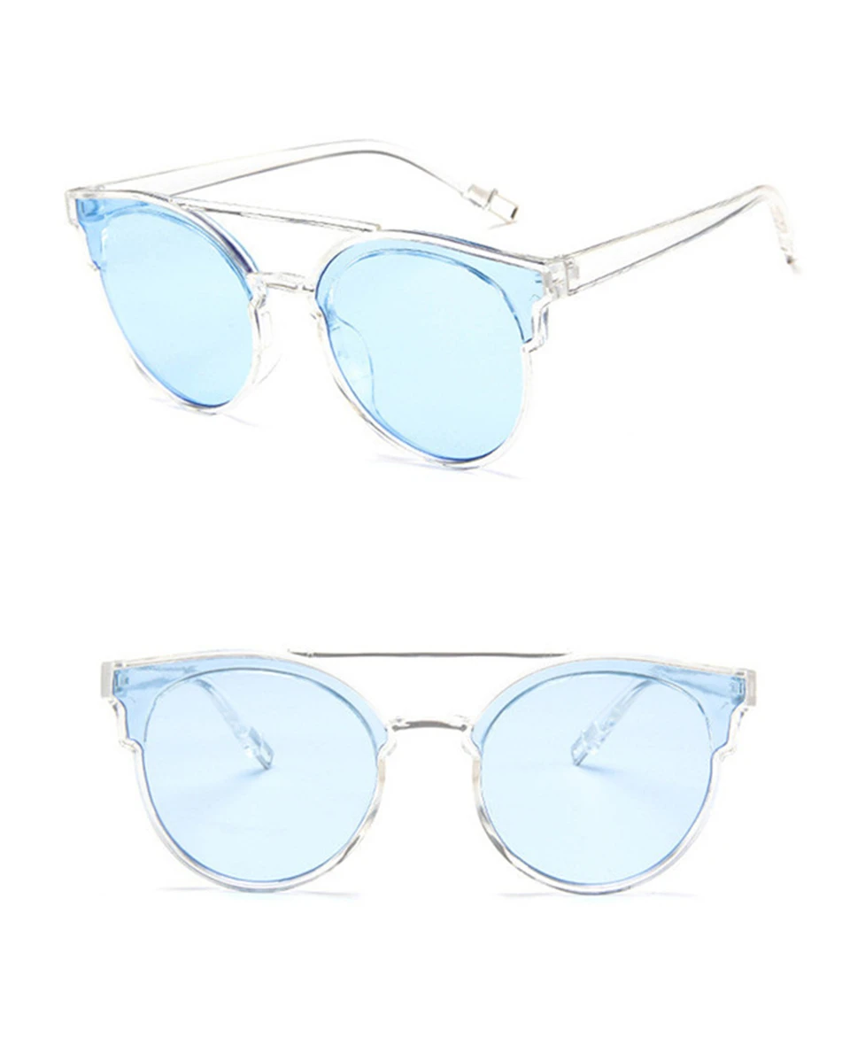 ALIKIAI  Square Cat Eye Sunglasses Women Brand Designer Gradient Oversized Eyeglasses UV400 Cat Eye Shades Gafas Feminino UV400  (14)