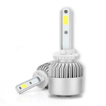 

2 X 880/881/H27 LED Headlight Bulb 36W 3600LM 9V-36V Waterproof IP68 6000K Cold White 200M Light Range S2 Car Track ALL IN ONE