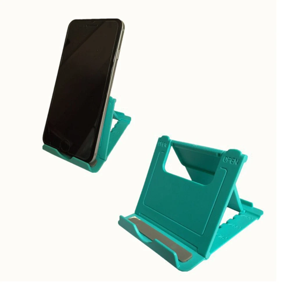 

Foldable Cradle Universal Phone Holder Multi-angle Desktop Grip Bracket Stand for iPhone Samsung DJA99