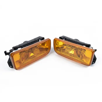 

Pair Lamps Fog Lights Yellow Lens H1 12V 55W 1992-1998 Chrome Replacement Fashion Brand New Hot