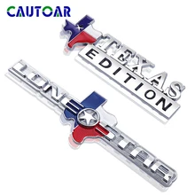 Автомобильный Стайлинг 3D металлический Мейсон эмблема «TEXAS EDITION» Наклейка эмблемы для универсальных машин мотоцикл декоративные аксессуар...