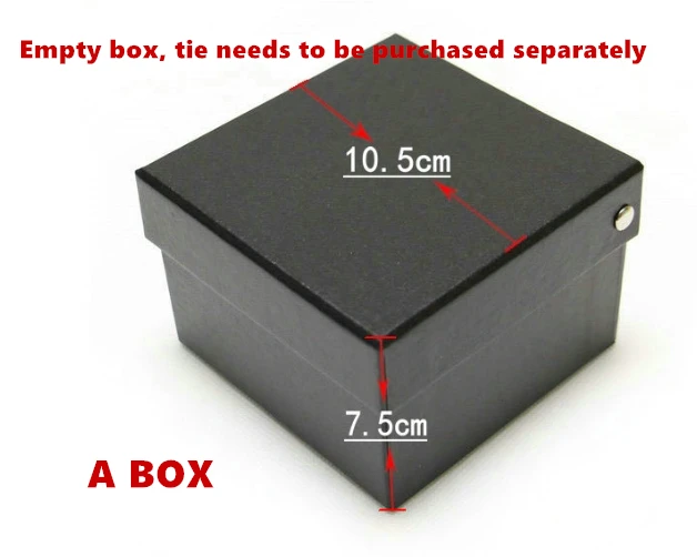 Empty Box Высококачественный шерстяной узкий галстук, Мужской рабочий Повседневный Свадебный галстук для жениха, 6 см галстуки, галстуки, формальные галстуки, галстуки для жениха, мужские подарки - Цвет: Empty Box