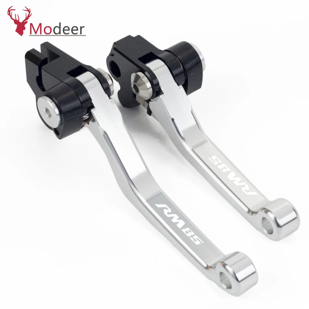 Motorcycle CNC Pivot Brake Clutch Lever Dirt Bike Motocross handlebar Levers For Suzuki RM85 RM 85 2005-2014 2015 2016 2017 (6)