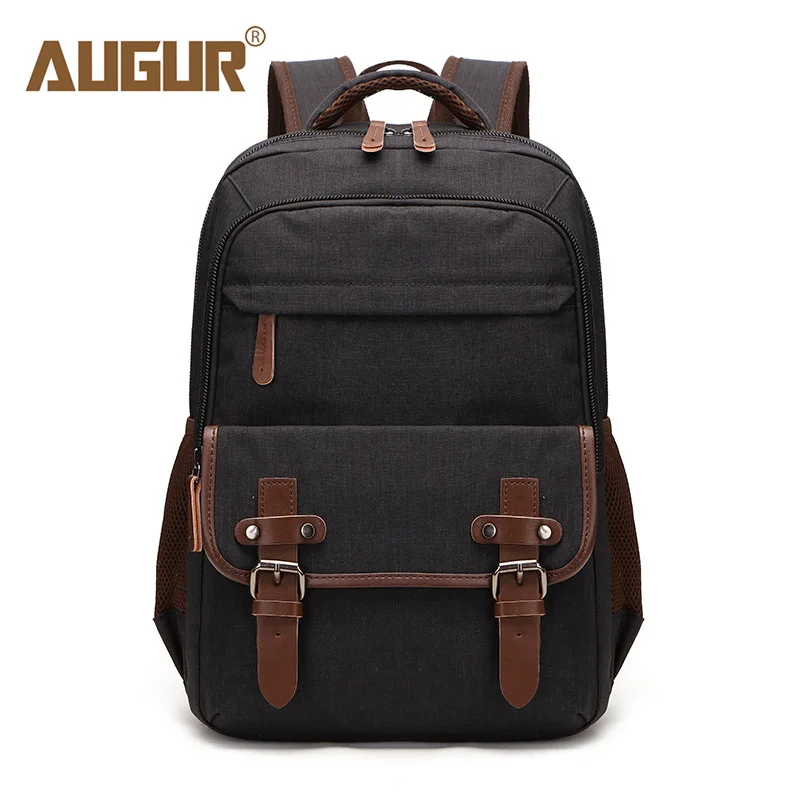 

AUGUR 2018 Backpack Laptop Women Waterproof School Bag Multi-Function Men'S Backpacks Casual Travel Bags Mochila Escolar