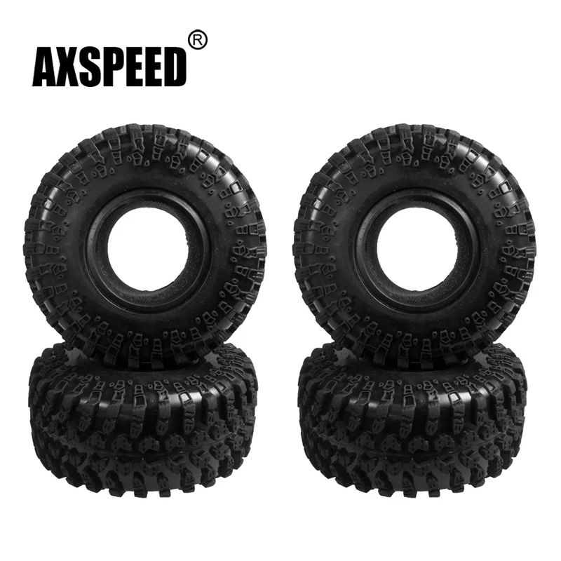 4 шт. 130 мм 2 &quotрезиновые шины/шины для колес 1:10 RC Rock Crawler Wheels SCX10 D90 D110|rock tires|rc4wd d90crawler