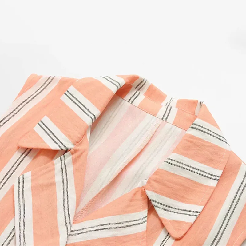 Long Suit Women's Casual Slim British Style Striped Sleeveless Vest Summer Fashion Female Office Lady Thin Jacket with Bow Long Suit Women's Casual Slim British Style Striped Sleeveless Vest Summer Fashion Female Office Lady Thin Jacket with Bow