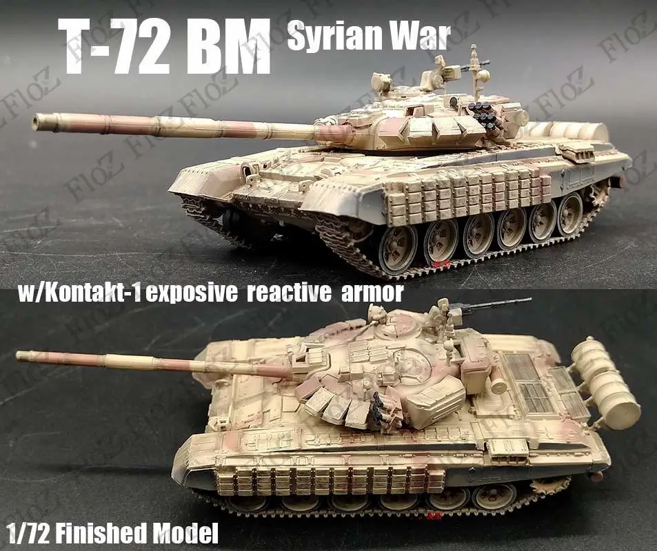 Syrian T 72bm Kontakt 1explosive Reactive Armor 1 72 Finished Tank Model Collect Diecasts Toy Vehicles Aliexpress