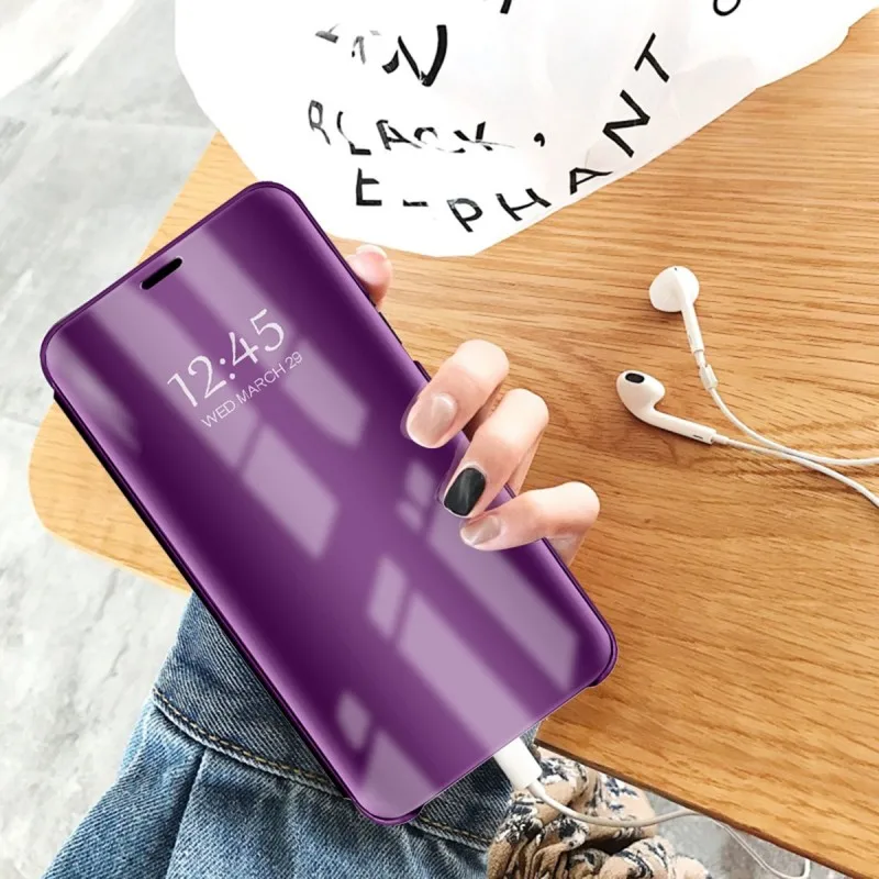 Case For Samsung Galaxy S20 S10 S9 Plus Case Mirror Smart View PU Leather Flip Cover For Samsung Galaxy S10E Note 20 S20 Ultra Case For Samsung Galaxy S20 S10 S9 Plus Case Mirror Smart View PU Leather Flip Cover For Samsung Galaxy S10E Note 20 S20 Ultra