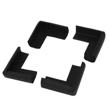 4 шт ABWE стол Шкаф столешница угловая крышка защитная подушка черный