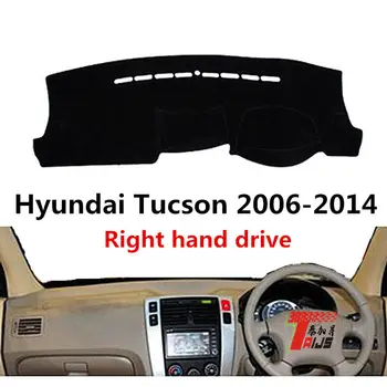 

Taijs right hand drive car dashboard mat for Hyundai Tucson 2006-2014 non reflective 3colorscar dashboard cover for Tucson 06-14