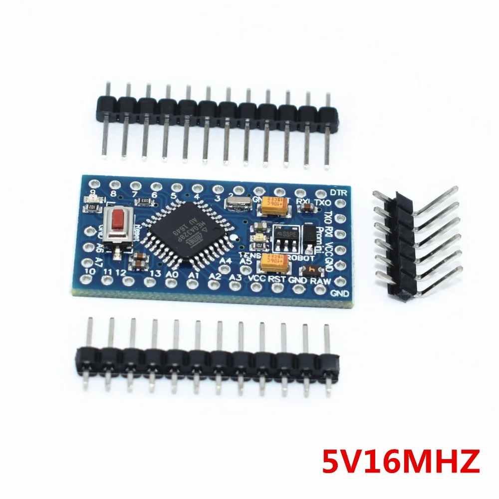 

100pcs 5V 16M ATMEGA328P Pro Mini 328 Mini ATMEGA328 5V 16MHz for arduino