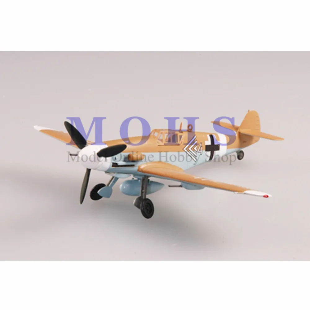 

EASY MODEL 37253 1/72 Assembled Model Scale Finished Model Scale Airplane Scale WW II Warbird BF109 BF-109G-2 JG27 1943