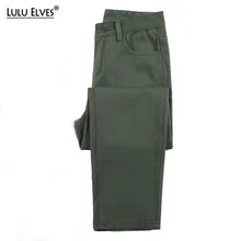 Новинка, весна-осень, женские свободные джинсы, высокая талия, повседневные, прямые, длина по щиколотку, женские, большие размеры, хлопок, одноцветные, джинсовые штаны