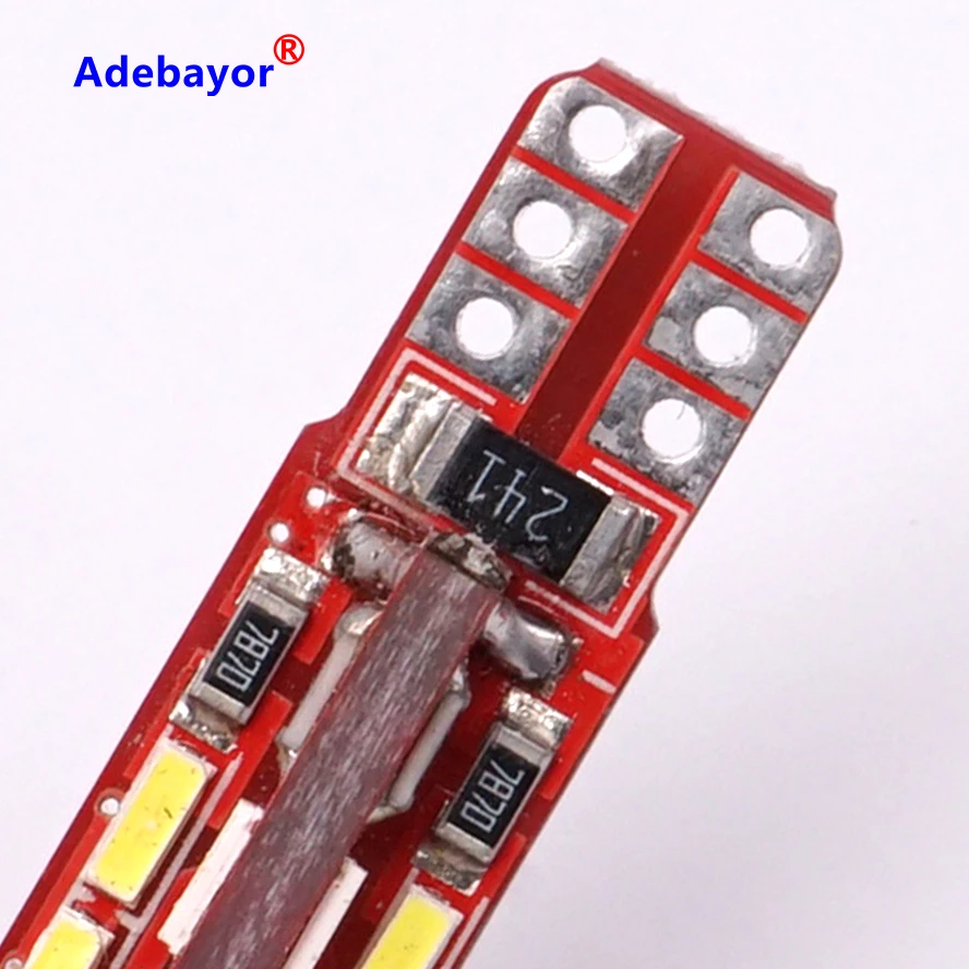 100x   19SMD 194 W5W T10 19 LED smd 4014 canbus obc    LED   ȭƮ