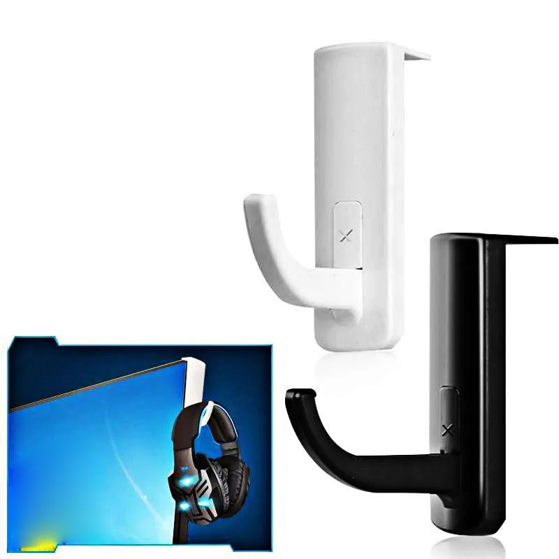 New Headphone Holder Hanger Wall PC Monitor Stand Durable Headphone