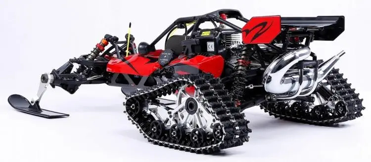 Rovan baja 5b гусеничная занос версия с 30.5cc 2 тактный бензин engin Walbro 997 карбюратор NGK Свеча зажигания