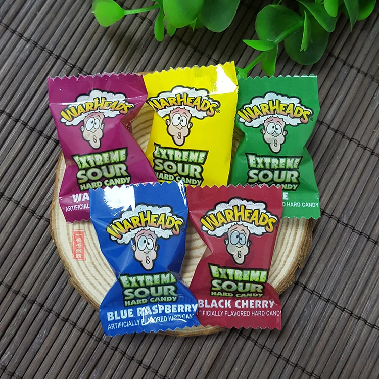 Halloween10pcs warheads candy xtreme sour candy ASSORTED FLAVORS Xtreme