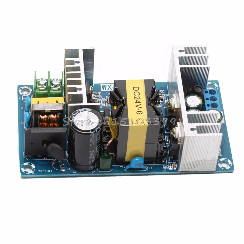 

AC 100-240V to DC 24V 6A 150W Power Supply AC-DC Power Module Board Switch