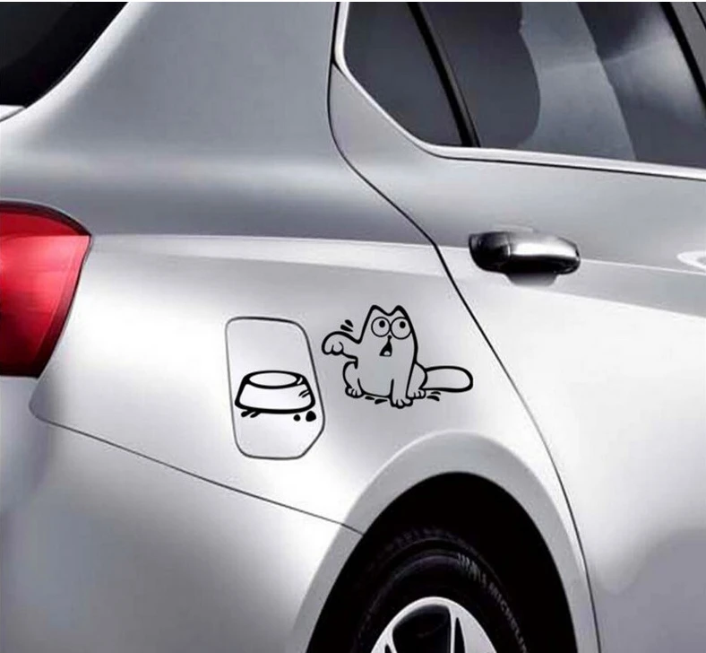 Забавный Танк Simon Cat забавные Наклейки для автомобиля Chevrolet Cruze Trax Aveo Lacetti Optra Daewoo