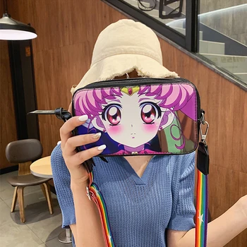 

Fashion Sailor Moon Mini Small Pack Shoulder Bag Cute Crossbody Package Clutch Women Designer Handbags Bolsos Mujer