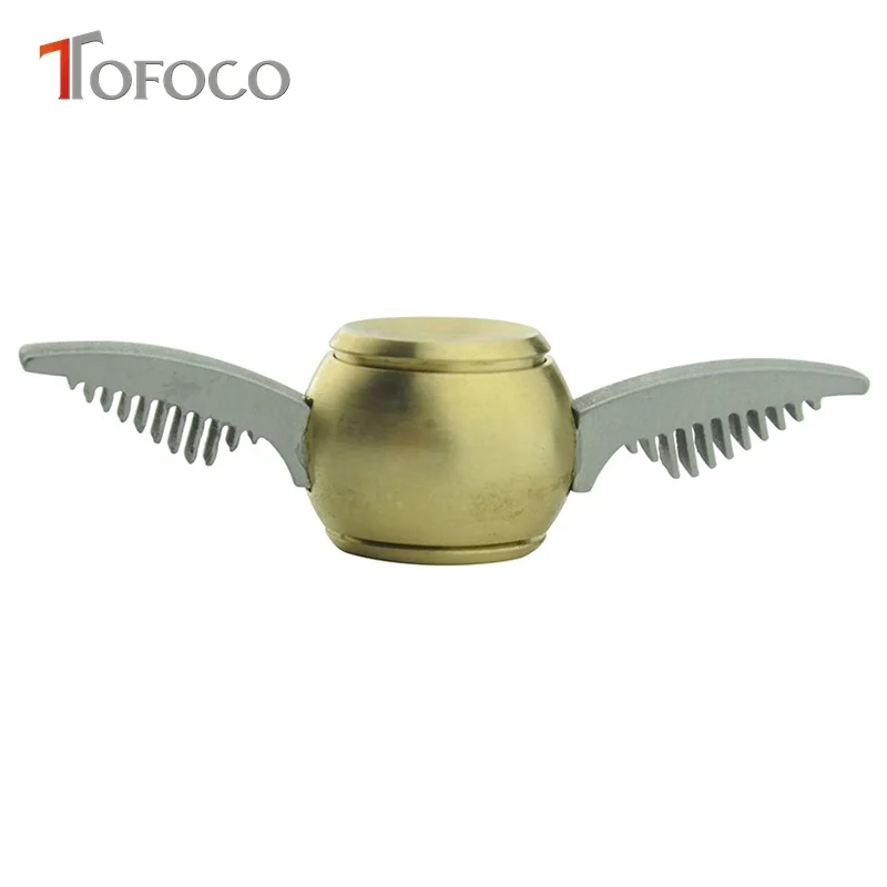 TOFOCO Nova Cupido Fidget Spinner Spinners De Metal Para Mão Asa Figet Spiner Dourado Bonito Cubo Dedo EDC Anti stress girador