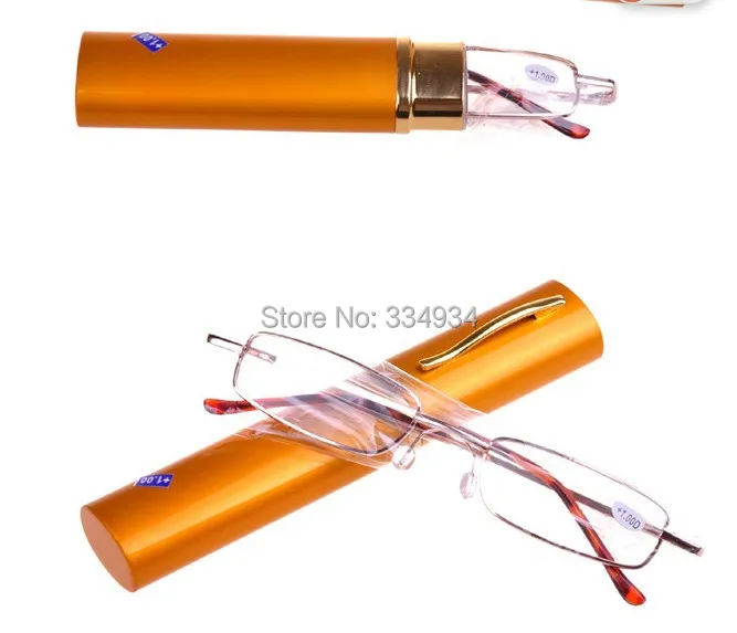 

Reading Glasses with Aluminum Slim Hardcase