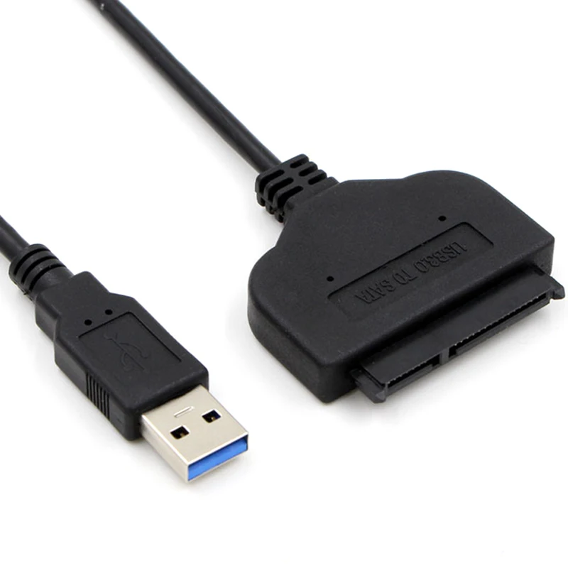 SATA к USB3.0 адаптер кабель конвертер 22 pin для 2 5 дюймов HDD SSD жесткий диск ноутбука GY88| |