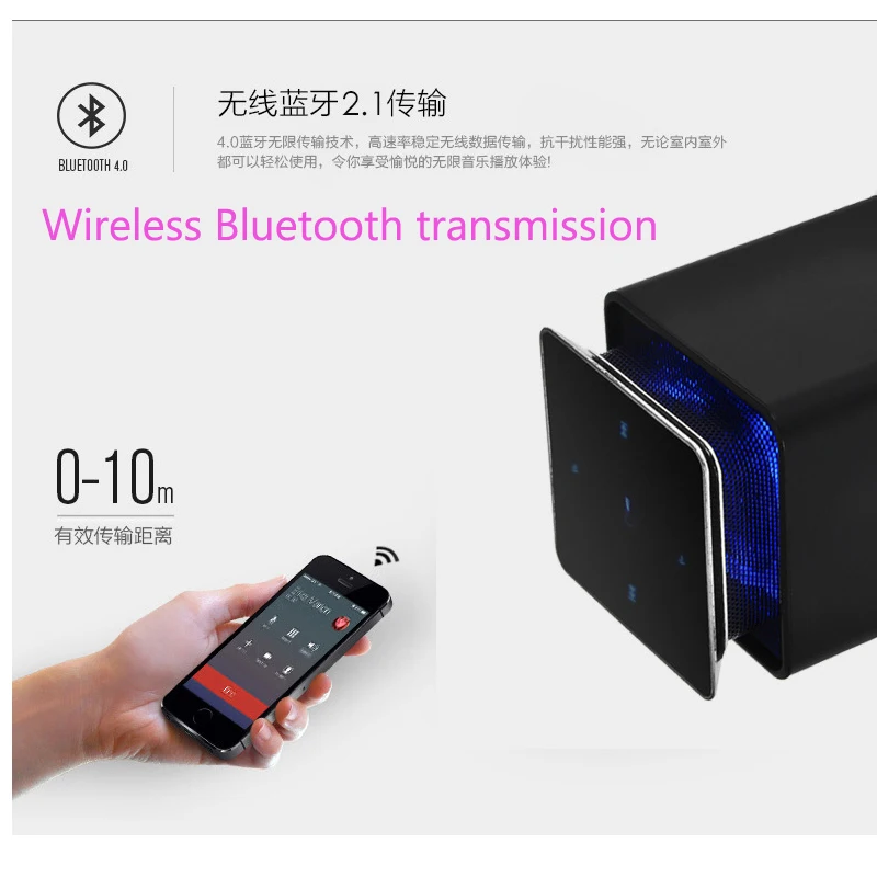 Lift Bluetooth Speaker Outdoor Mini Car Wireless Subwoofer Portable Audio Cannon 1