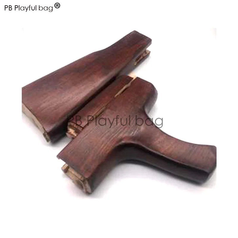 

Outdoor sports tactics toy gel ball gun ren xiang AK47 solid wood model backrest heavy backrest AK modified accessory LD66