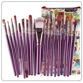 

MAANGE Professional 20Pcs Cosmetic Makeup Brush Foundation Eyeshadow Eyeliner Lip Make Up MULTIPURPOSE Eye Brushes Set