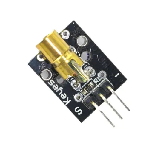 

Laser sensor Module 650nm 6mm 5V 5mW Red Laser Dot Diode Copper Head for Arduino