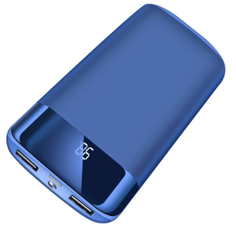 Power Bank 30000mah External Battery PoverBank 2 USB LED ...