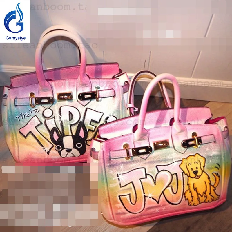 

40cm Large Bags Pink Color Cow Leather Tote Messenger Bags 2018 New Women Famous Brand Designer Casual Handbag With Hardware Y