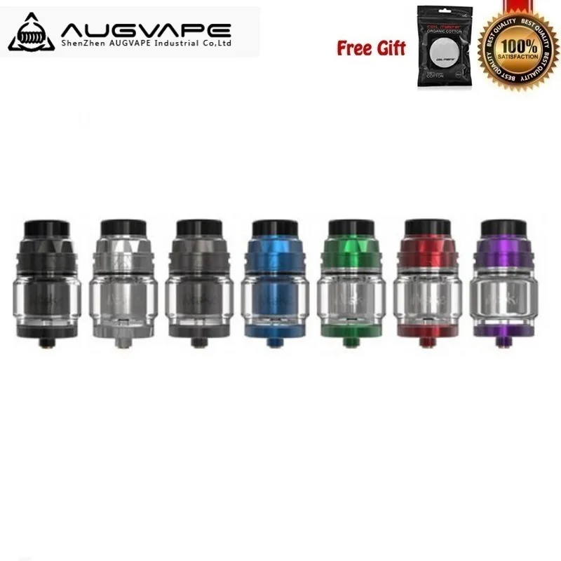 Впускной атомайзер Augvape RTA 4 2 мл 24 мм перестраиваемый капающий для электронной