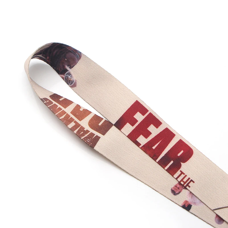 P3632 Dongmanli The Walking Dead tv брелок Lanyards держатель удостоверения личности ID карта Пропуск Тренажерный зал мобильный телефон USB бейдж держатель ключевой ремень