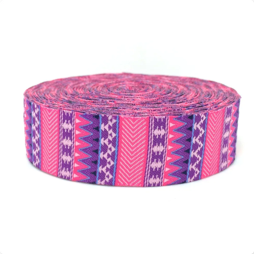 

NEW wholesale 7/8" 10yards/lots Woven Jacquard Ribbon lace 22mm KTZD15103104