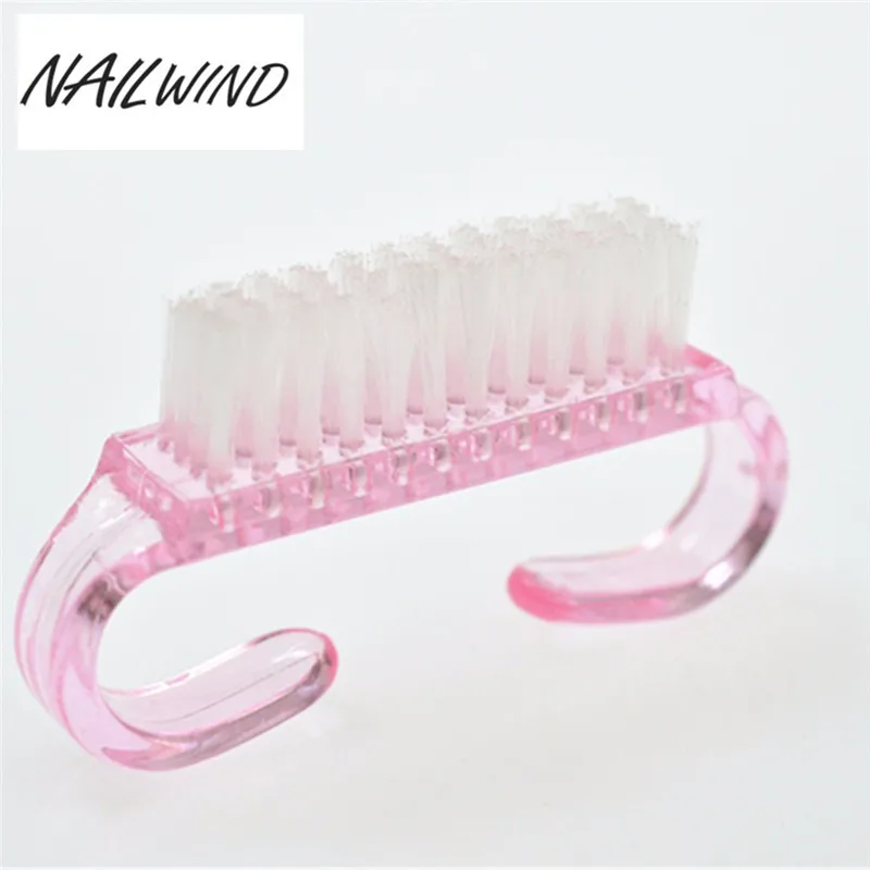Пластиковая кисточка для ногтей NAILWIND инструменты маникюра педикюра мягкого