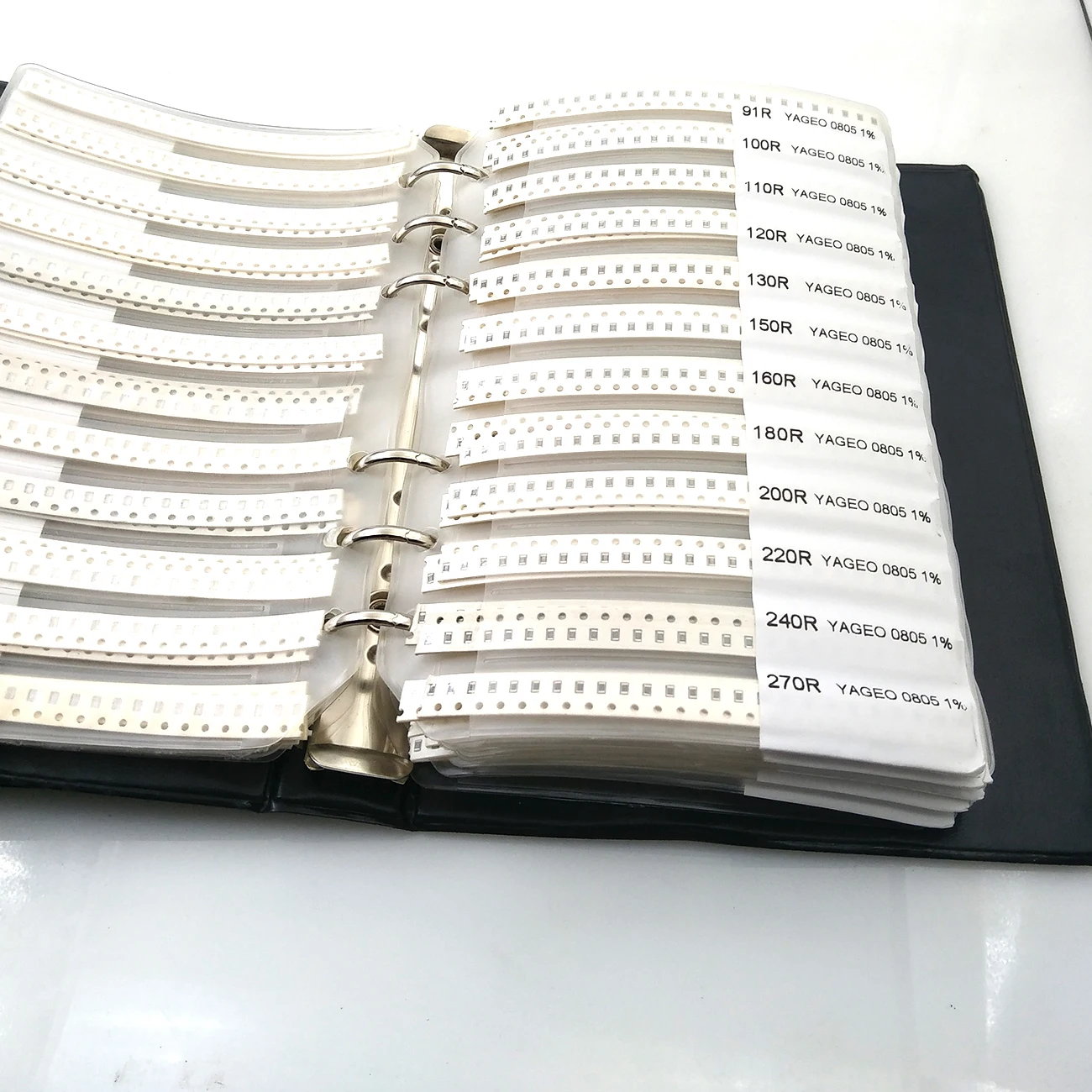 0805 SMD резистор Amostra book 170 количество * 50 шт. = 8500 1% Ом набор чип резисторов a 10 м