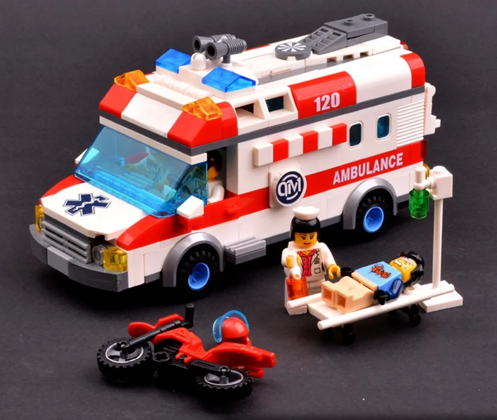 Buy Artificial ambulance car toy cars 120 child puzzle