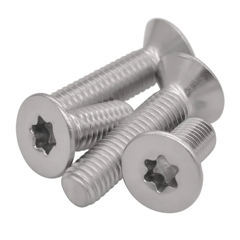 Juego de 240 tornillos y tuercas M4 M5 M6 de acero inoxidable con cabeza de bot/ón hexagonal tornillos y tuercas