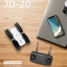 JDRC JD-20 JD20 WI-FI FPV с Широкий формат HD Камера высокое режим удержания Складная рукоятка RC Quadcopter RTF VS JD-11 Eachine E58