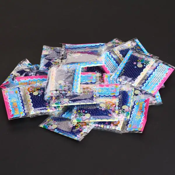 

Free Shipping 20 Bags Water Beads Marbles Crystal Soil Mud for Flower Planting - Blue