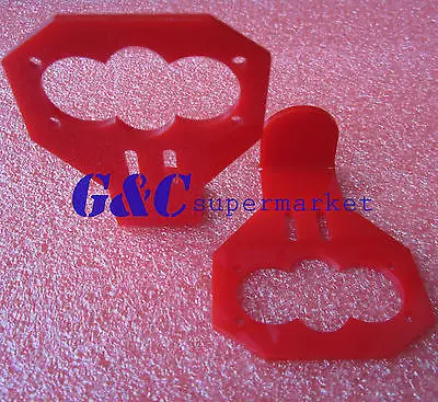

10PCS RED Cartoon Ultrasonic Sensor Fixed Bracket for HC-SR04 Ultrasonic