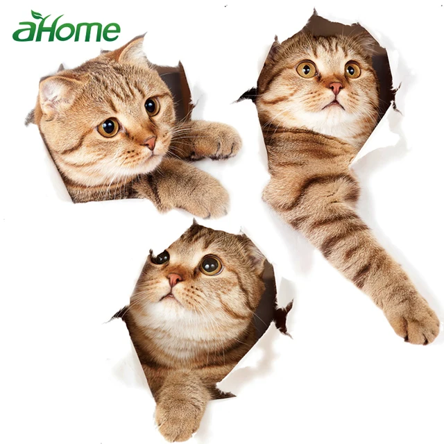 Cheap 3D PVC Funny Wall Toilet Cat Stickers Waterproof Sticker Children Room Fridge Decals Dining Room Kitchen Decorative Wall Sticker Cheap 3D PVC Funny Wall Toilet Cat Stickers Waterproof Sticker Children Room Fridge Decals Dining Room Kitchen Decorative Wall Sticker