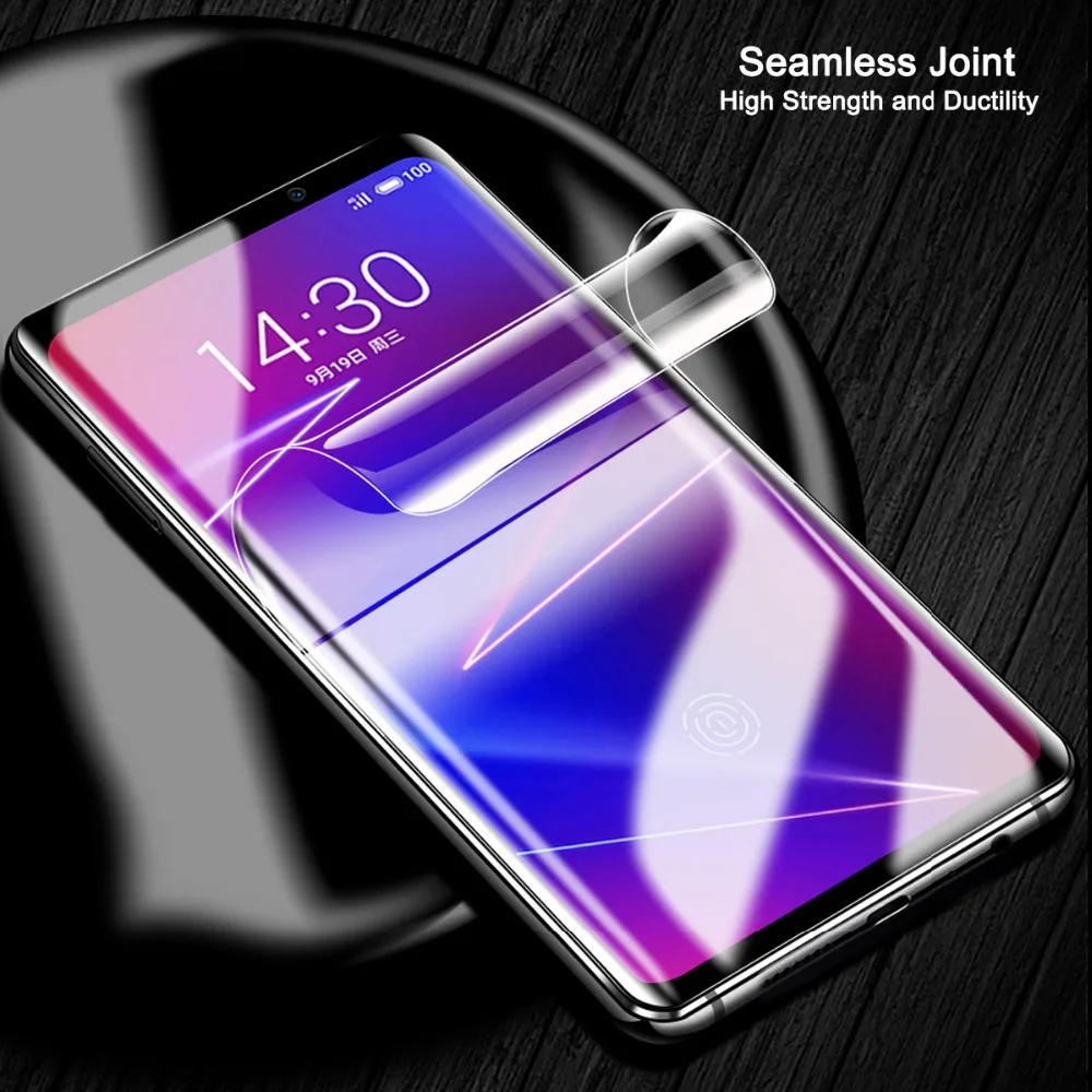 3D изогнутая Гидрогелевая пленка из ТПУ для Meizu pro 6 7 plus полноэкранное покрытие