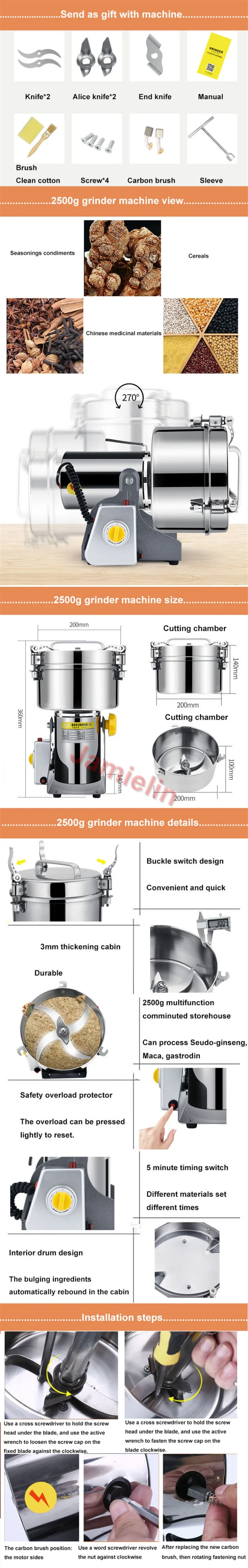grinding machine commercial