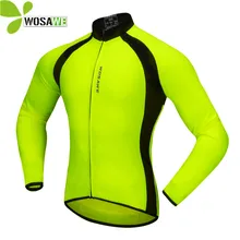 WOSAWE Cycling Jerseys Men Long Sleeve High Visibility Maillot Ciclismo Bike Bicycle Cycle Wear Autumn Outdoor Sports Clothing WOSAWE Cycling Jerseys Men Long Sleeve High Visibility Maillot Ciclismo Bike Bicycle Cycle Wear Autumn Outdoor Sports Clothing