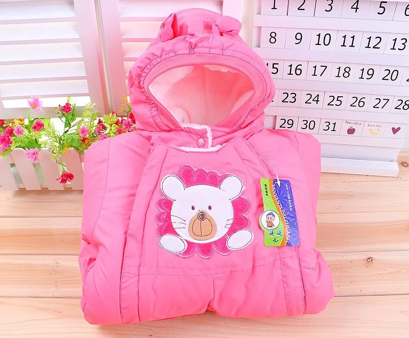 Autumn & Winter Newborn Infant Baby Clothes Fleece Animal Style Clothing Romper Baby Clothes Cotton-padded Overalls CL0437 (18)