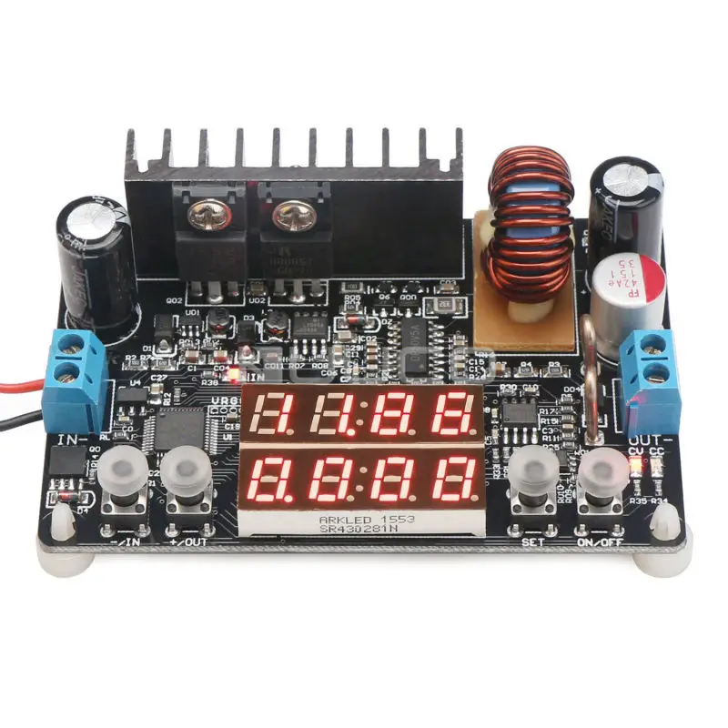 160 Вт NC модуль питания DC 6~ 40,00 в до 0~ 32,00 в 5.1A Регулируемый понижающий стабилизатор Напряжения DC 12 В 24 в адаптер/модуль драйвера